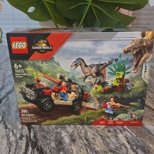 LEGO Jurassic World Raptor Adventure Set - Red and Black